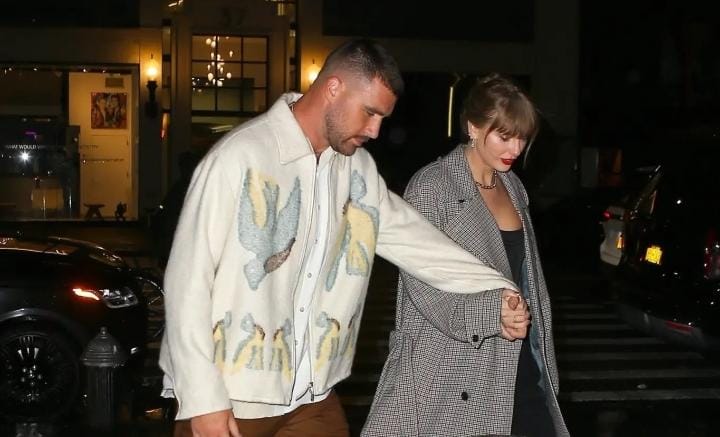 Taylor Swift And Travis Kelce Shows Off Their Chemistry To The Hollywood