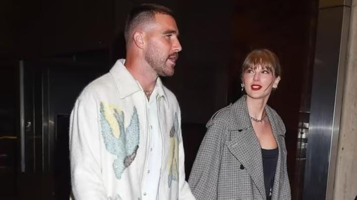 Taylor swift and Travis Kelce