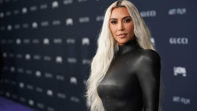 Kim Kardashian At Awards Ceremony