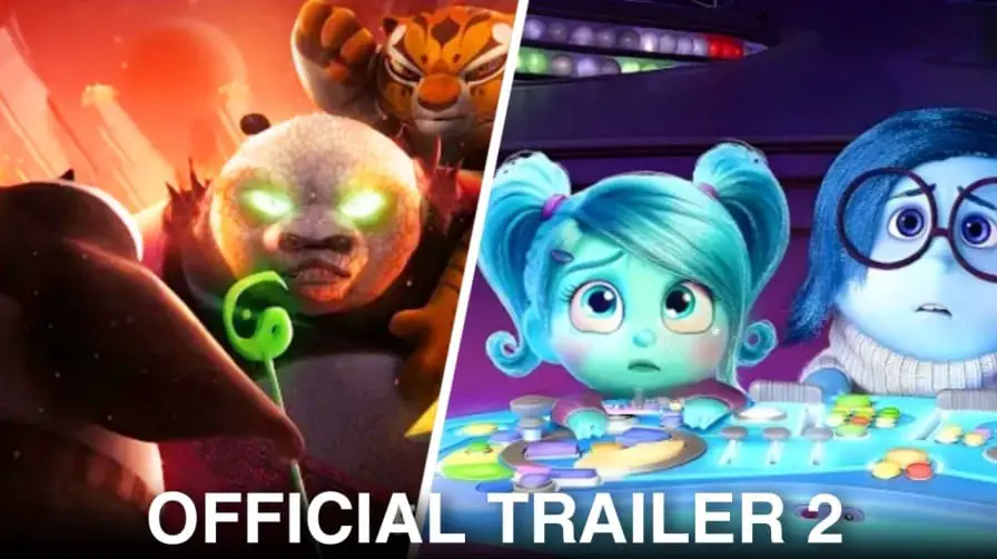 Inside Out 2 and Kung Fu Panda 4 new trailer dates