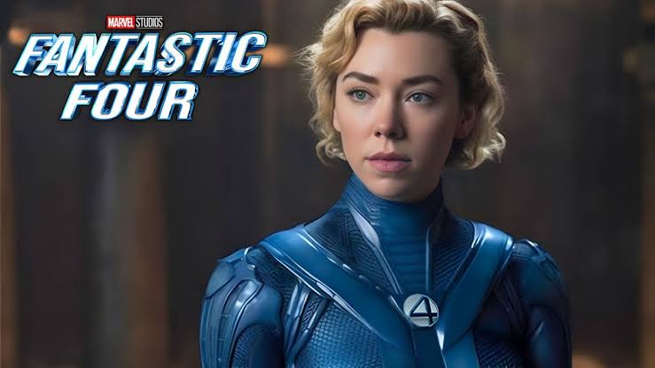 Vanessa Kirby as Sue Storm in Fantastic Four movie